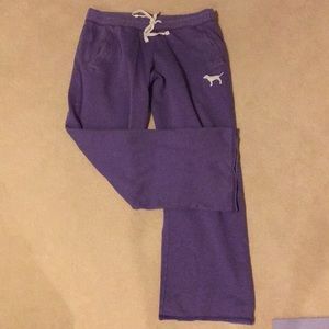 purple PINK sweatpants